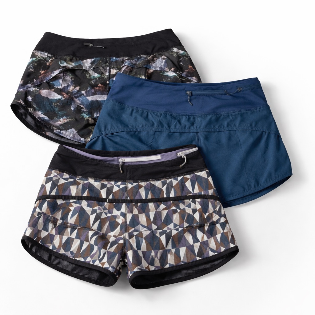 Lululemon Speed Up Shorts Lot Of 3 Women’s Size 6